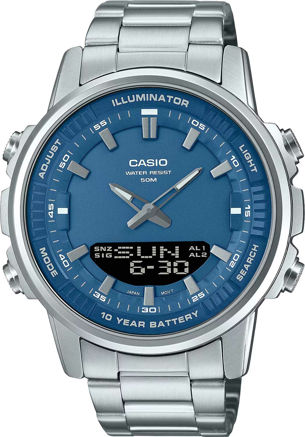 Наручные часы CASIO Collection, серебристый
