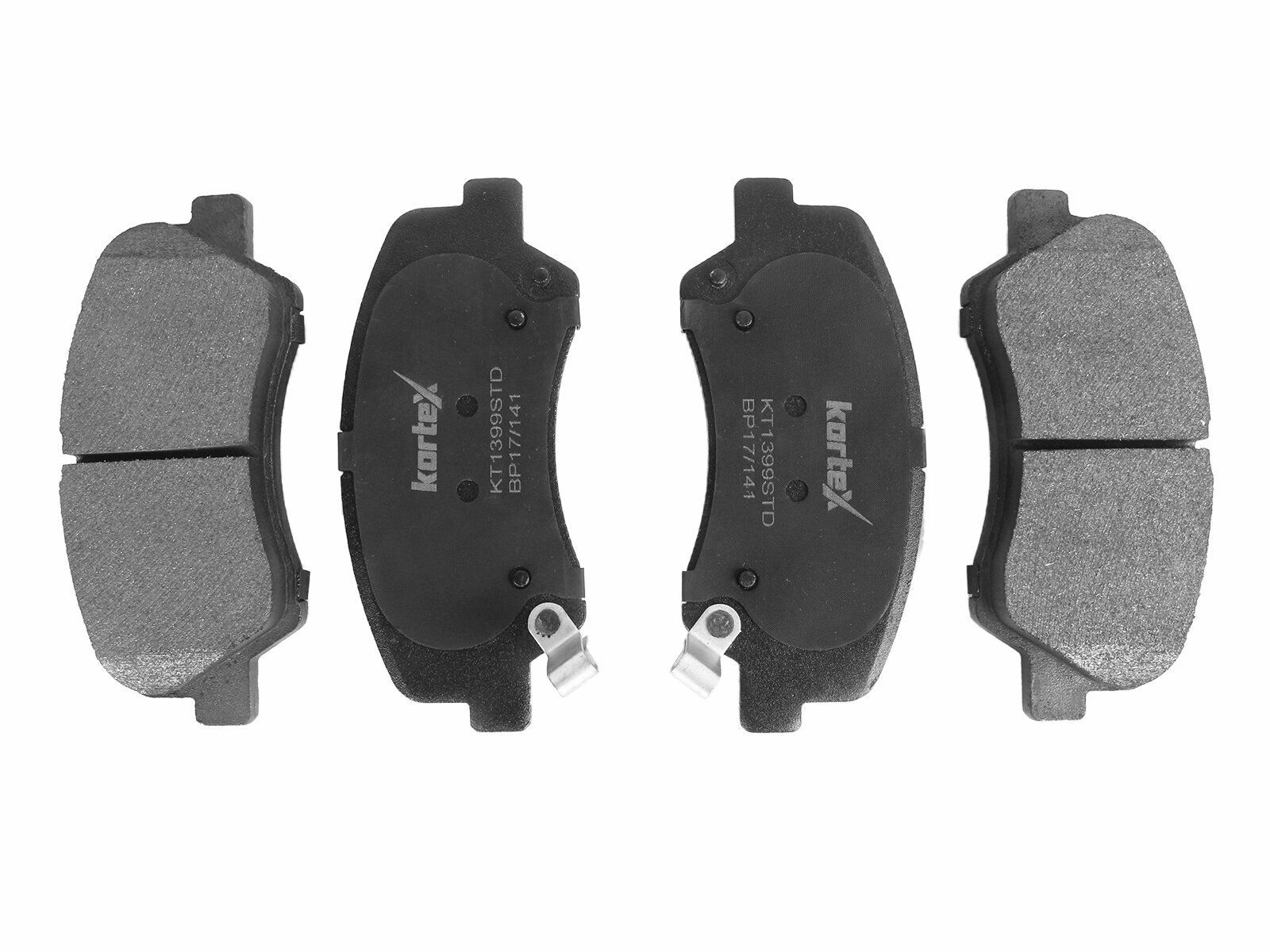 Колодки тормозные KORTEX KT1399STD передние