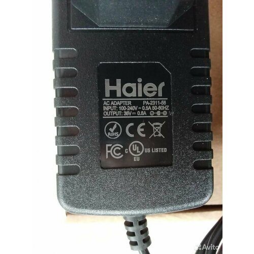 Зарядное устройство для пылесоса Haier HVC550 36V 08A 1670₽