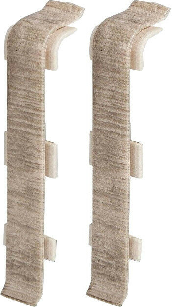 Соединитель для плинтуса Arbiton Indo, цвет 16 Дуб Кавказский, 2шт.