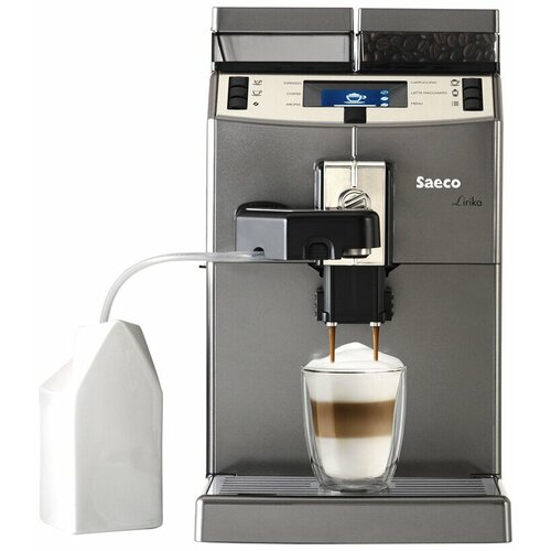 Кофемашина Saeco Lirika One Touch Cappuccino серебристый 52960₽