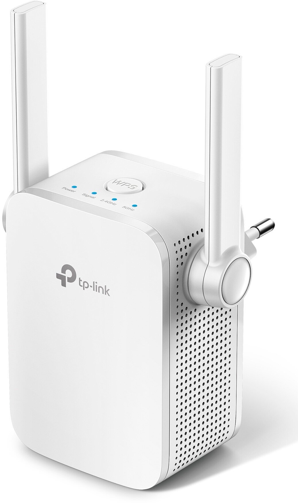 TP-Link RE205 Усилитель Wi-Fi сигнала AC750, до 300 Мбит/с на 2,4 ГГц + до 433 Мбит/с на 5 ГГц, 2 внешние антенны