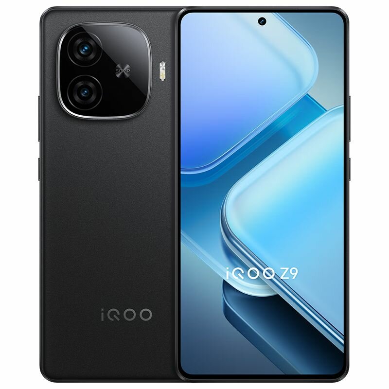 Смартфон IQOO Z9 12+256GB черный, CN версия, Поддержка русских и Google сервисов