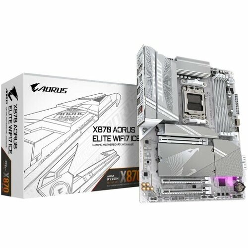 Материнская плата Gigabyte X870 AORUS ELITE WIF7 ICE (AM5, ATX)