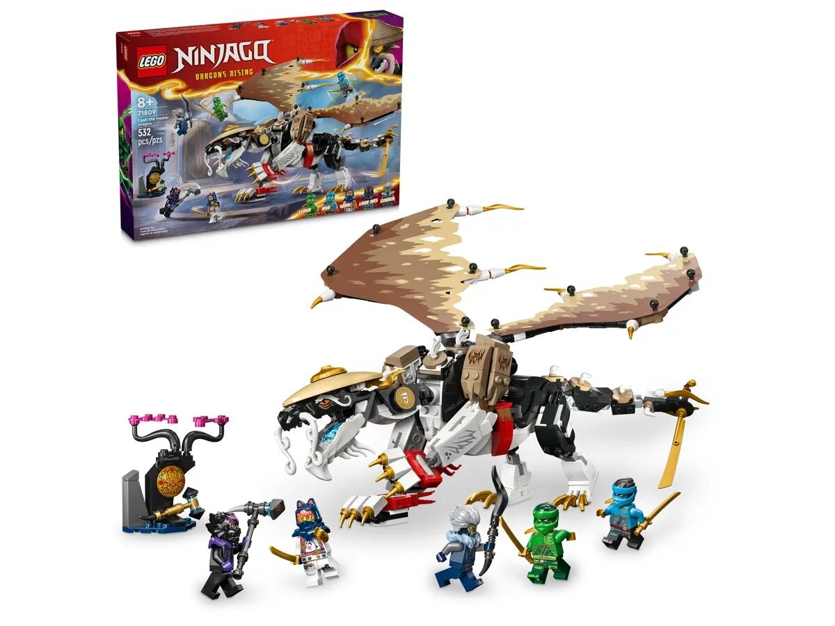 Конструктор LEGO Ninjago 71809 Эгалт - повелитель драконов, 532 дет.