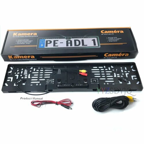 Новая система камер заднего вида с динамической траекторией рамкой для европейского номерного знака с ночным видением 5 ИК светильник s светочувствительный светильник 12 В 1 3003₽