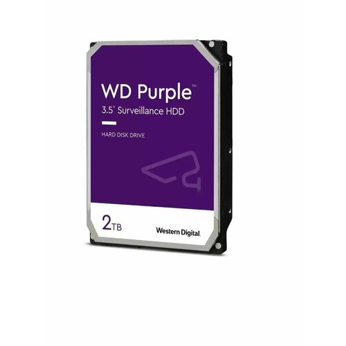 WD Purple WD22PURZ 2ТБ HDD SATA III 35 жёсткий диск 6500₽