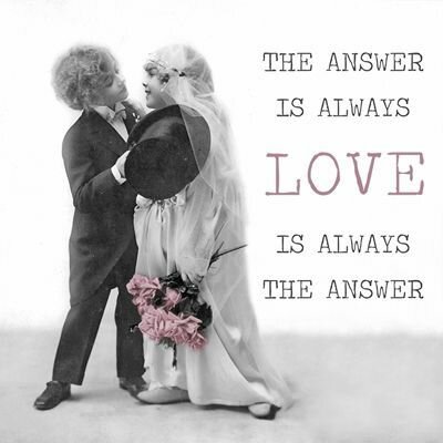 Салфетки Sagen Vintage Design "Lunch", Love is Always the Answer, трехслойные, для декупажа, 20 шт