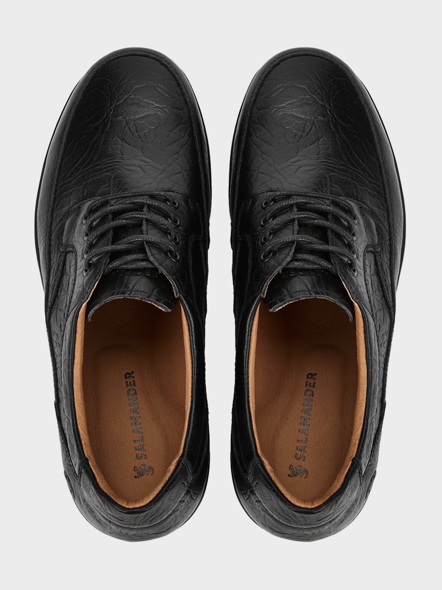 Полуботинки дерби Salamander размер 45 черный