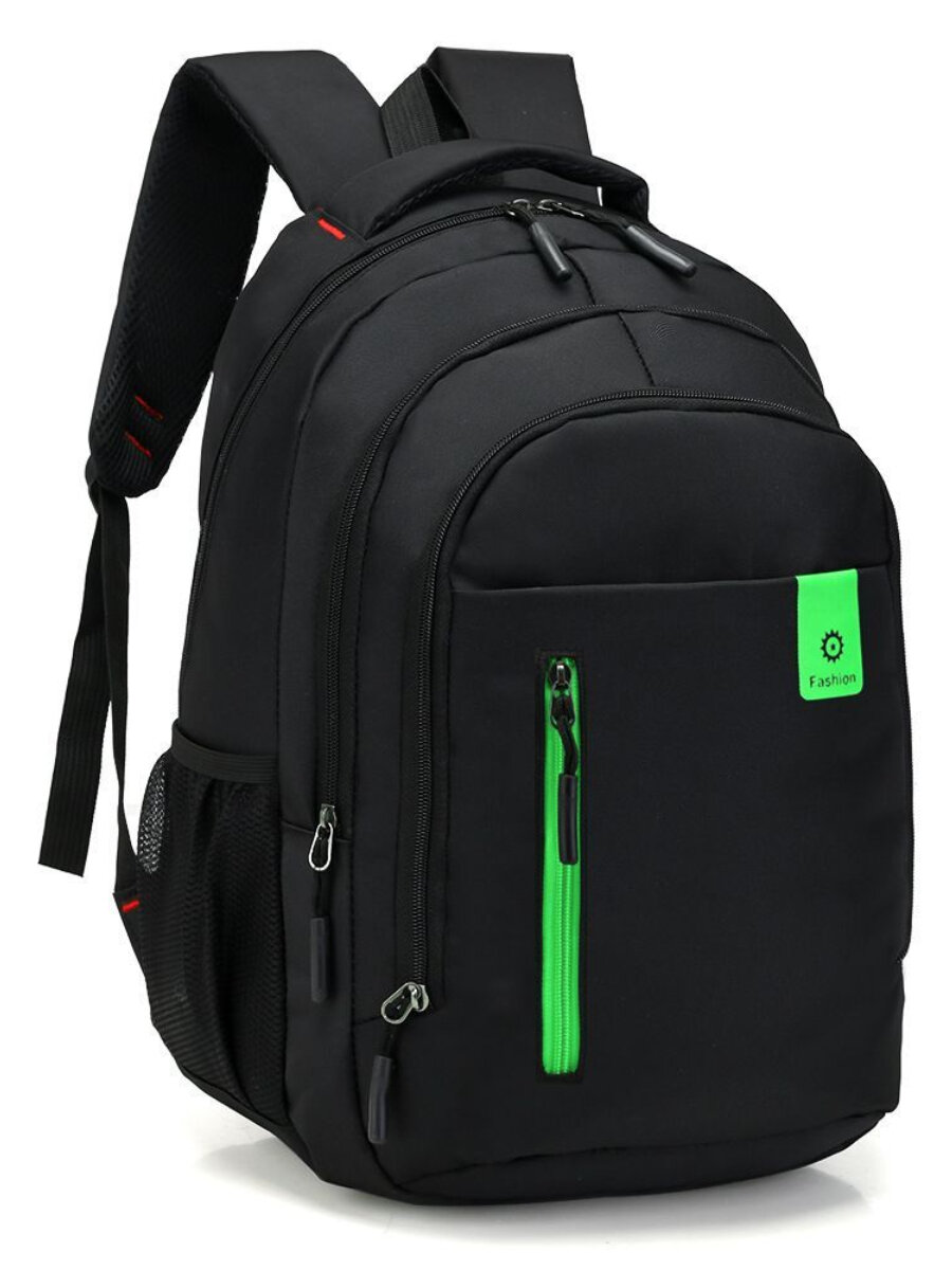 Школьный спортивный рюкзак для мальчика водонепроницаемый 44х19 см черный