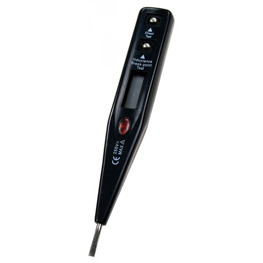 Тестер напряжения Кедр 12-220 в жк дисплей с неоновой лампой