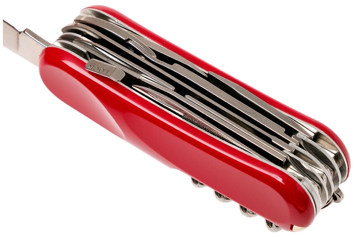 Нож перочинный Victorinox Evolution S52 (2.3953.SE) 85мм 20функций красный карт.коробка - фото №11