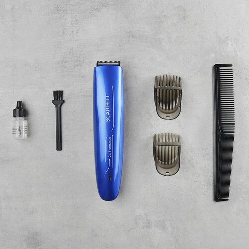 Машинка для стрижки Scarlett SC-HC63C57 синий 120600₽