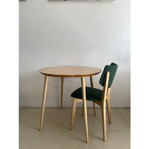 Обеденный стол Сириус, массив, круглый, стол для кухни