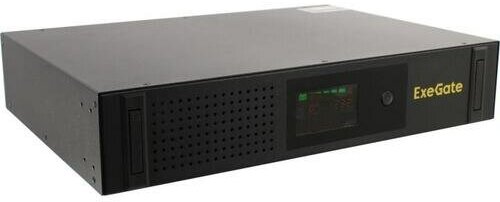 ИБП Exegate ServerRM UNL-1000. LCD. AVR.2SH.3C13. USB.2U
