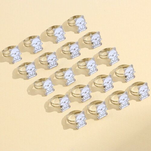 Кольца Котик 15 х 1 х 2 см 20 штук 1115₽