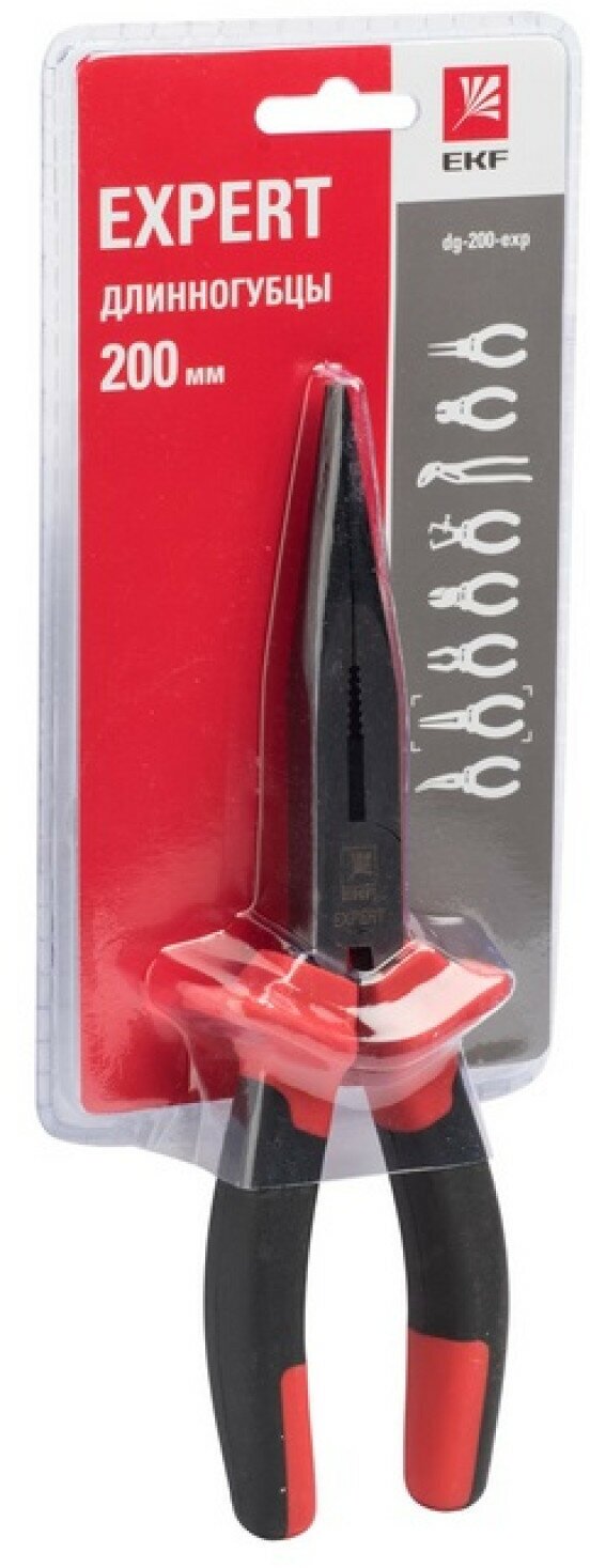 dg-200-exp Длинногубцы Expert 200 мм PROxima Упаковка (5 шт.) EKF - фото №7