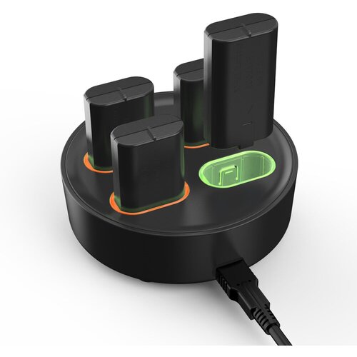 4 аккумулятора 800 мА зарядная станция для Xbox series S X и Xbox one S X DOBE TYX-0645 Аккумуляторная батарея 169000₽