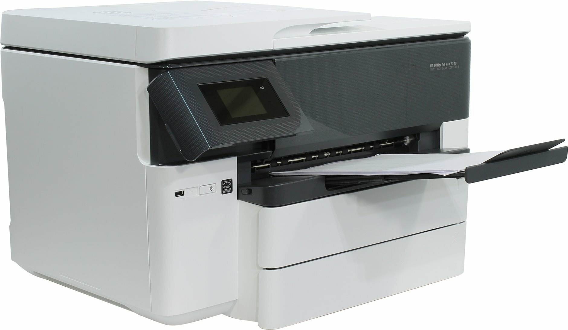 МФУ струйное HP OfficeJet Pro 7740 цветн A3