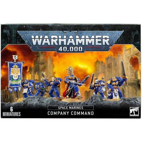 фото Набор миниатюр для настольной игры warhammer 40000 - space marines company command games workshop