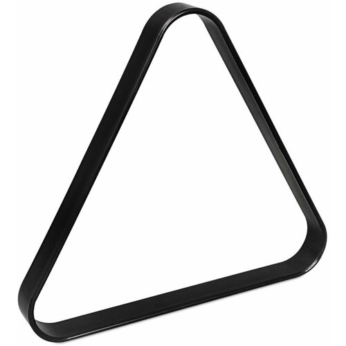 Треугольник для бильярда пирамида 68 мм Fortuna Junior, пластик, чёрный, 1 шт. треугольник для бильярда fortuna rus pro 60 3 мм русская пирамида пластик чёрный 1 шт