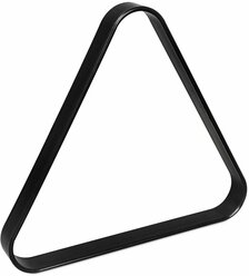 Треугольник для бильярда пирамида 68 мм Fortuna Junior, пластик, чёрный, 1 шт.
