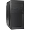 Exegate EX291147RUS Корпус Minitower ExeGate BAA-105U2-01-AAA450 (mATX, БП AAA450 с вент. 8см, 2*USB+2*USB3.0, аудио, черный) - изображение