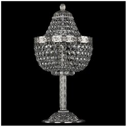 Лампа декоративная Bohemia Ivele Crystal 19281L6/H/20IV NI, E14, 120 Вт, цвет арматуры: никель