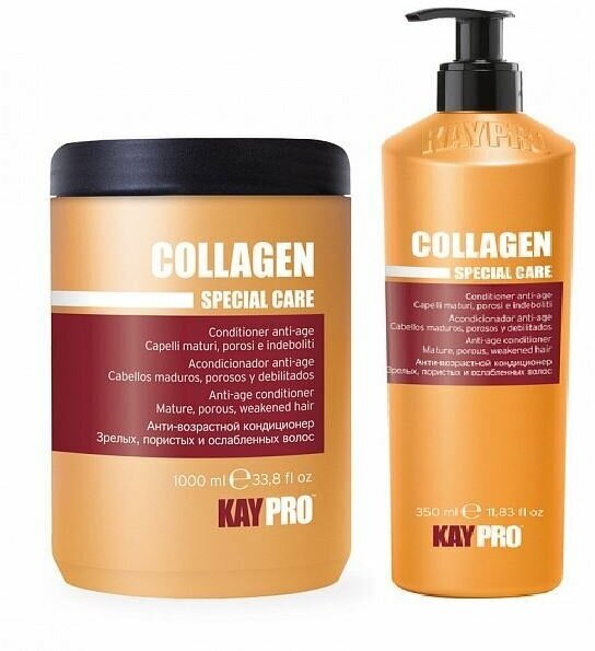 Кондиционер с коллагеном для длинных волос Collagen (19054, 350 мл, 350 мл) KayPro - фото №9