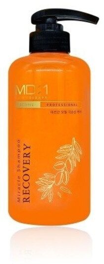 MD-1 Восстанавливающий шампунь для волос с маслом арганы Hair Therapy Miracle Recovery Shampoo 500мл