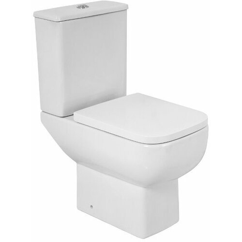 Унитаз BelBagno AURORA BB8604CPR/SC с сиденьем дюропласт soft close, P-trap, без бачка