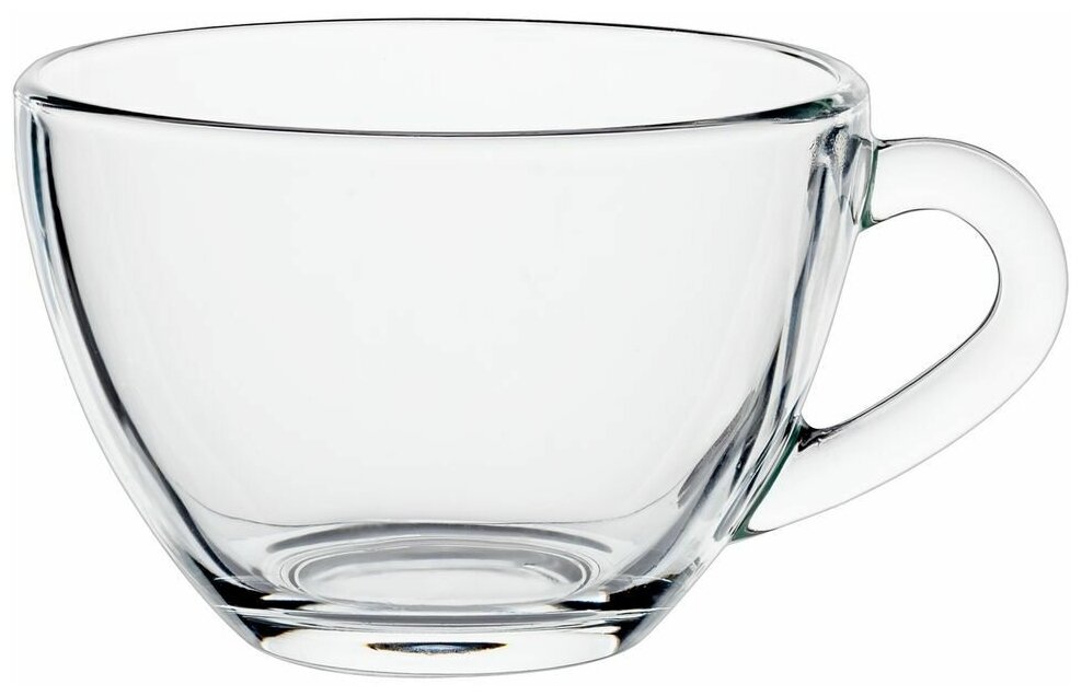 фото Кружка прозрачная чашка чайная кофейная для чая кофе большая Прага
