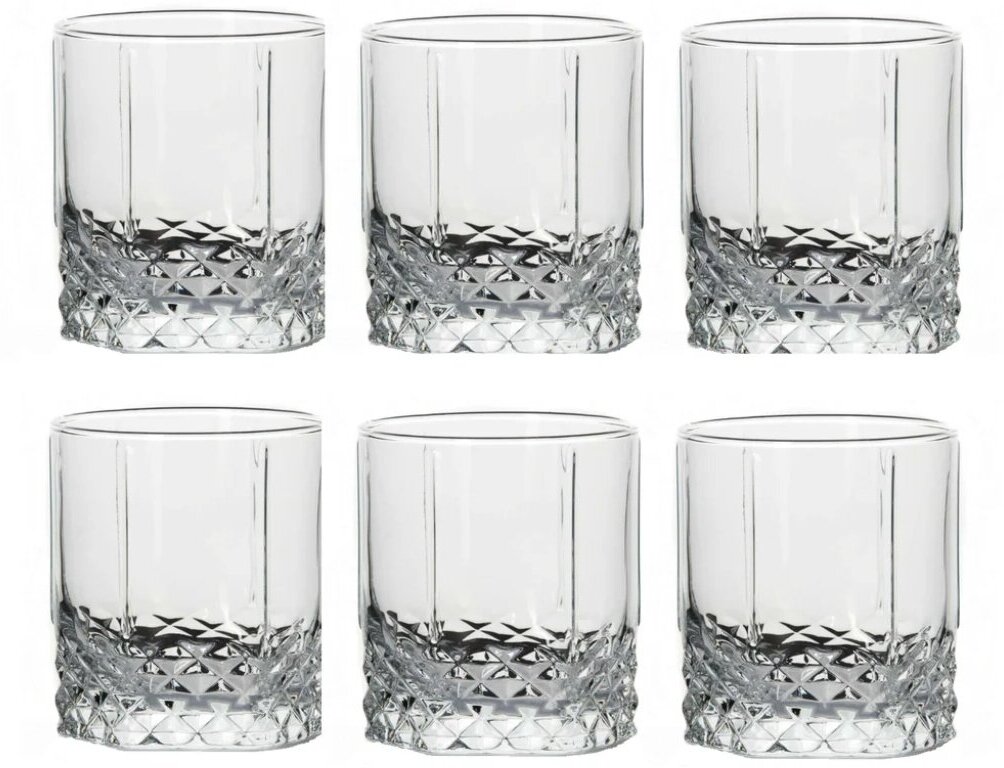 Набор стаканов Pasabahce вальс 6 шт. 315 мл Прозрачный - фотография № 11
