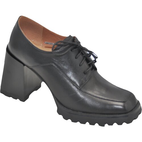 Туфли лодочки  Milana, демисезонные, натуральная кожа, полнота F, размер 36, черный