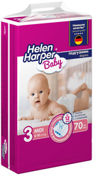 Helen Harper подгузники Baby 3 (6-10 кг), 70 шт.