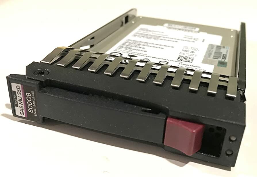 Накопитель SSD HPE 1x800Gb SAS 2.5" - фото №4