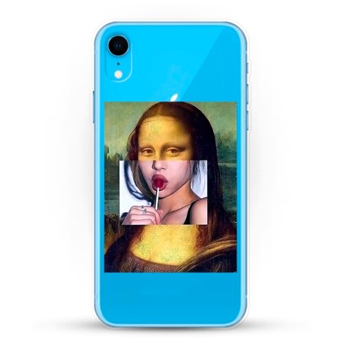 фото Силиконовый чехол мона на apple iphone xr andy & paul