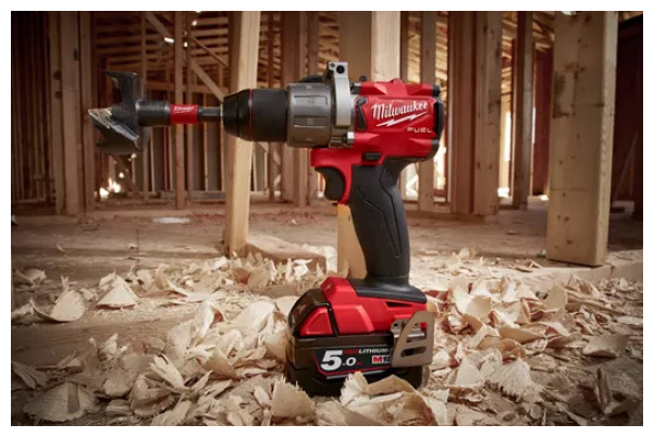 Аккумуляторная дрель-шуруповерт Milwaukee M18 FDD2-502X - фотография № 4