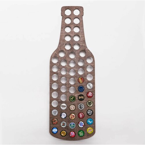 Копилка для пивных пробок подарок мужчине на 23 февраля день рождение 1163₽