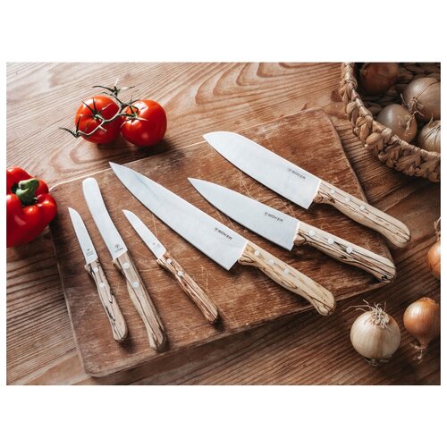 фото Кухонный нож boker 131202 tenera chef's small ice beech