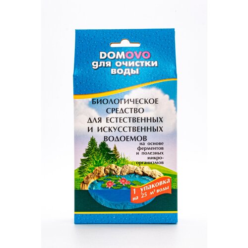 Средство для водоемов, DOMOVO для очистки воды, 70г (домово микропан)