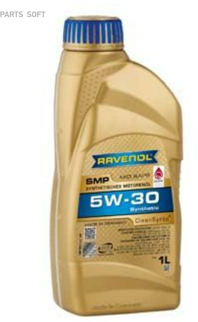 Моторное масло 5W-30 (1л) (второй номер 4014835856981) RAVENOL / арт. 111112600101999 - (1 шт)