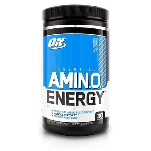 Аминокислотный комплекс Optimum Nutrition Essential Amino Energy, черничный лимонад, 270 гр.