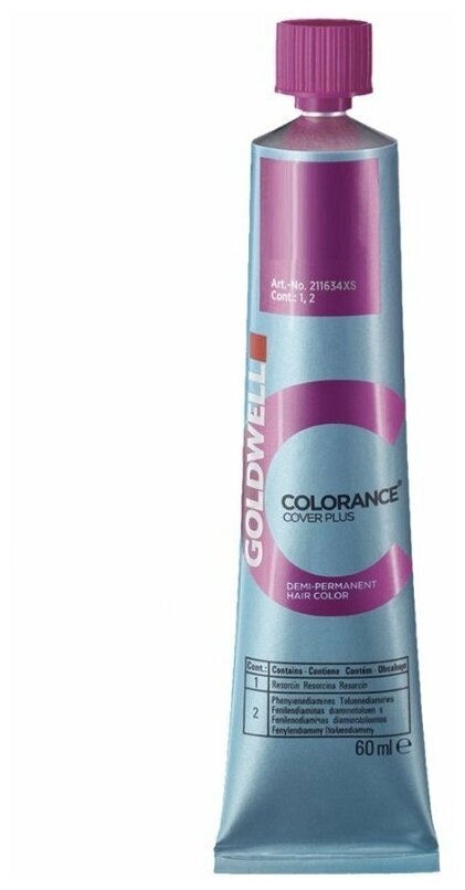 Goldwell Colorance 7N@BK GREY средний блонд с бежево-медным сиянием 60 мл