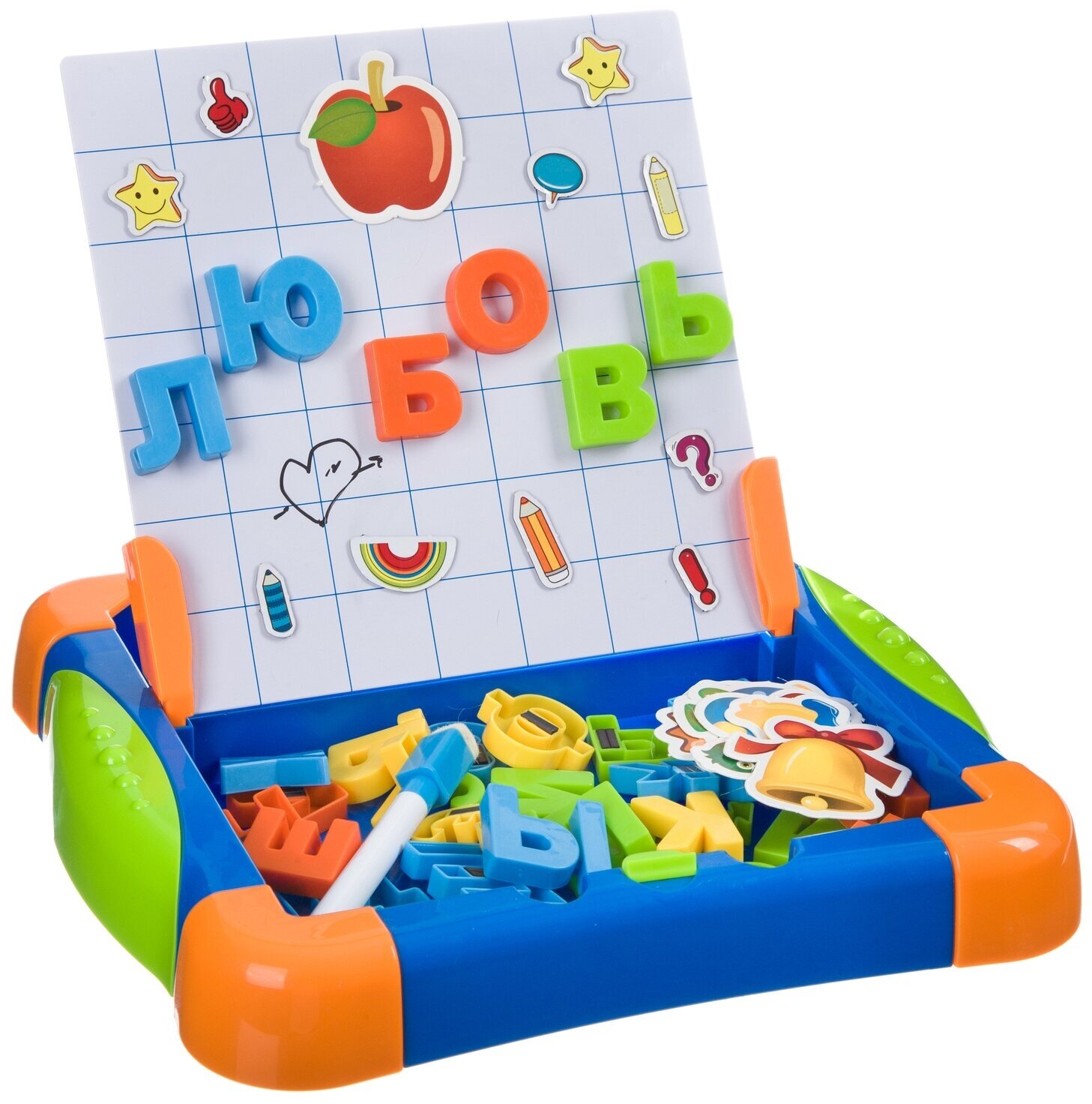 Набор игровой для малышей Учим буквы и Рисуем (ВВ4620) Bondibon - фото №6