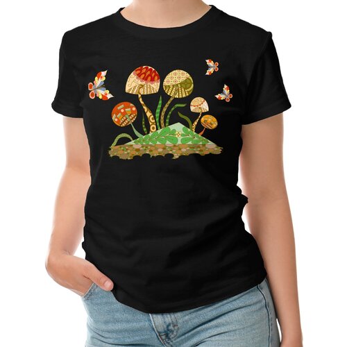 фото Футболка roly, размер s, черный