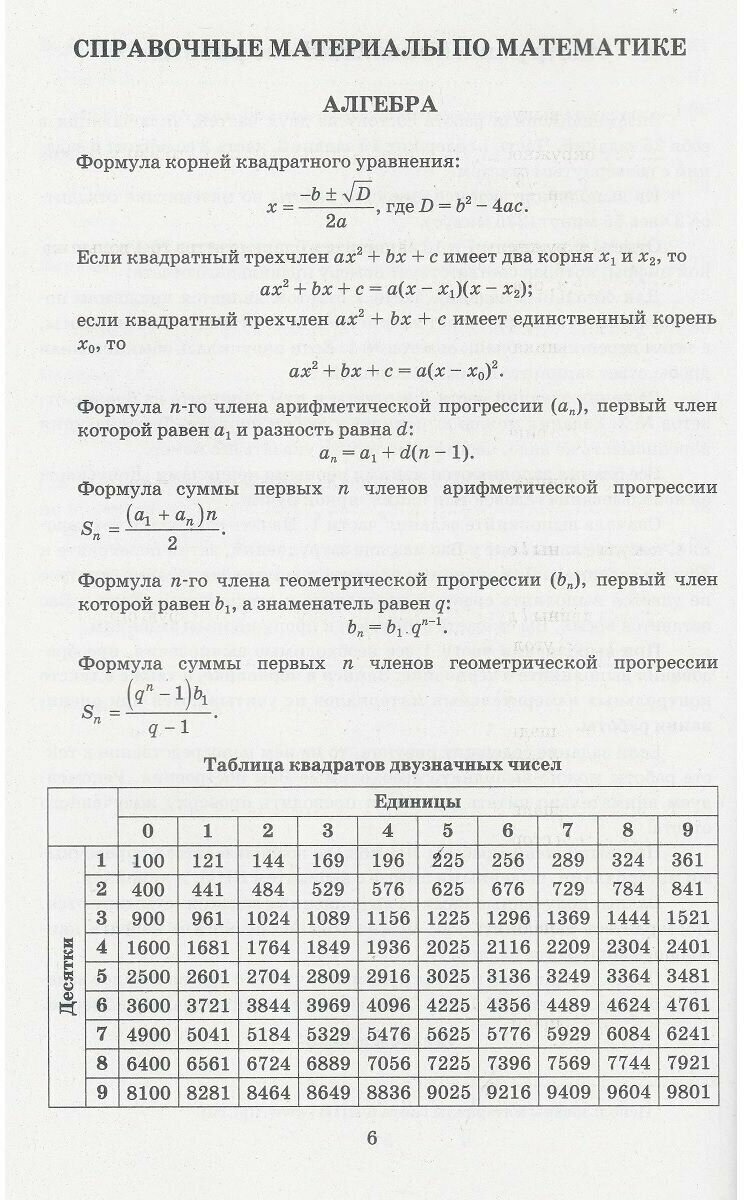 ОГЭ 2023 Математика Типовые тестовые задания 12 вариантов - фото №3