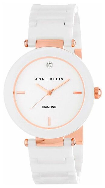 Наручные часы ANNE KLEIN Diamond Ceramics 1018RGWT