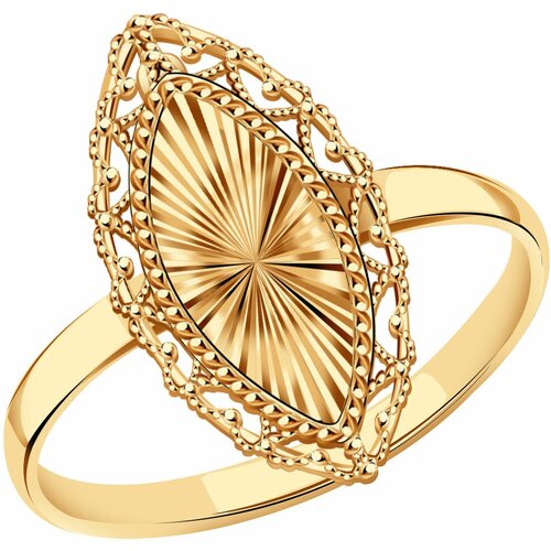 фото Золотое кольцо novikov нк0320к-585 diamant-online