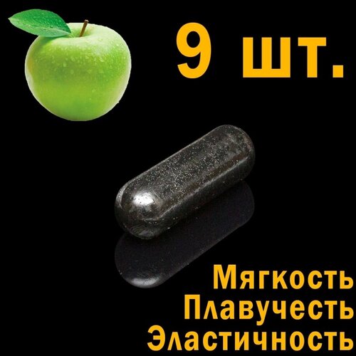 SOOREX PRO, Мягкие, ароматизированные приманки BARREL, Силиконовые приманки со вкусом яблока